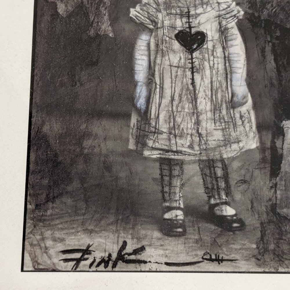 Gus Fink print! Unique,.Goth - Picture 2 of 5